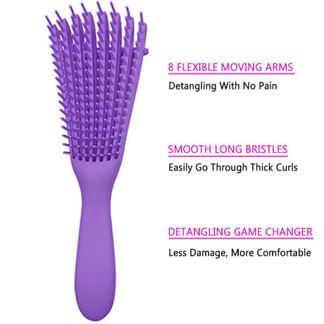 Detangle Brush | Less Damage, More Comfortable