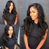 Newbie Only | U Part Quick & Easy Affordable 100% Human Hair Wig (Get One Clip Free)