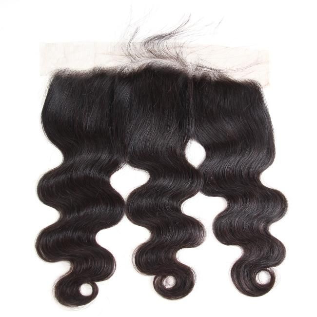 1PC Body Wave Hair With 13x4 Lace Frontal Hair