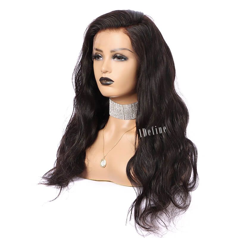 Body Wave 360 Lace Frontal Wig 150% Density Best Virgin Human Hair