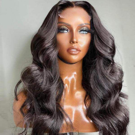 Body Wave Human Hair Lace Wigs Pre-plucked Natural Hairline With Baby Hair