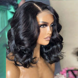 Short Brazilian Body Wave Bob Wig 13x4 Lace Front Human Hair Wigs