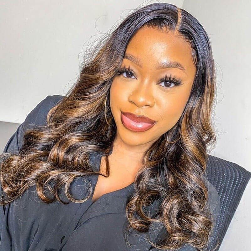 Glueless 13X4 Lace Front Wig 150% Density Human Hair