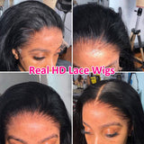 Skin Melt HD Lace Wigs Body Wave 13*4 Lace Front Wigs Human Hair Real Transparent Lace