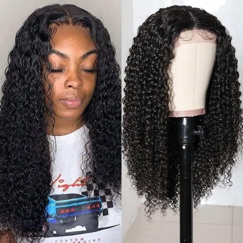 Curly Hair 13x4 Lace Wigs 100% Virgin Hair Realistic Human Hair Wigs