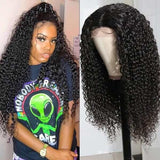 Curly Hair 13x4 Lace Wigs 100% Virgin Hair Realistic Human Hair Wigs