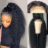 Curly Hair 13x4 Lace Wigs 100% Virgin Hair Realistic Human Hair Wigs