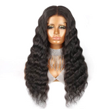 13x6 Glueless Lace Front Human Hair Bleached Knots 180% Density