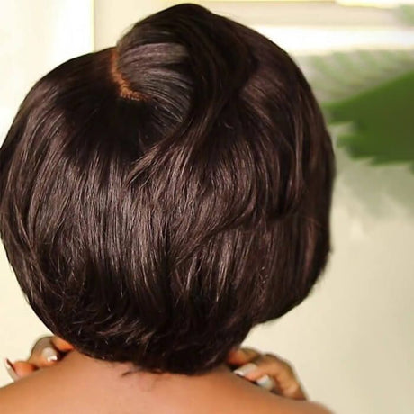 Short Bob Pixie Cut Hair Lace Front Wigs Human Hair Wigs