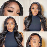 13x4 Lace Frontal Wigs Body Wave Human Hair Wigs 150% Density