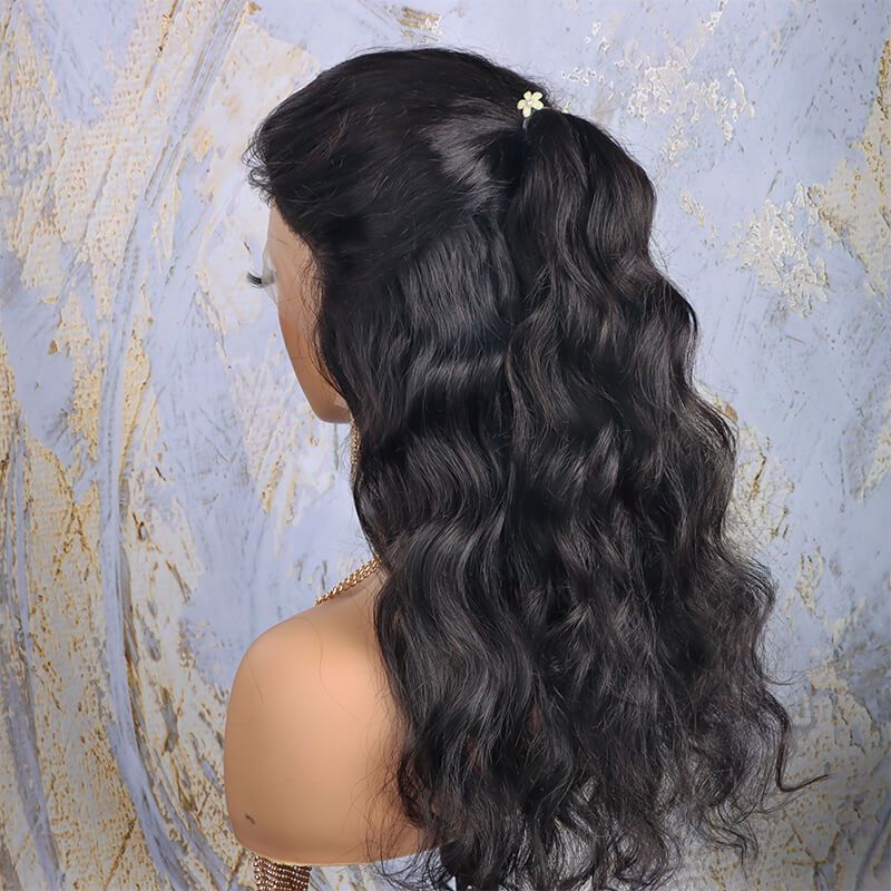 Body Wave 360 Lace Front Wig 150% Density Human Hair Wigs Pre Plucked Wigs