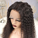 Exotic Curly 360 Lace Wig 150% Density Pre-plucked Invisible Human Hair