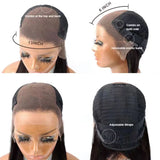 Invisible Lace Best Human Hair 13x6 Glueless Frontal Lace Wig