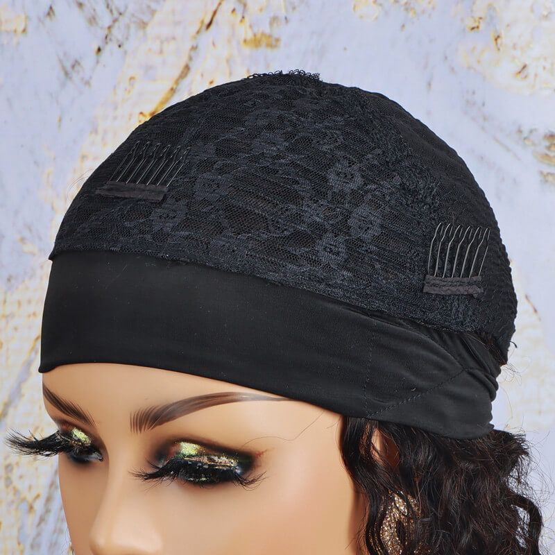 Easy Install Affordable Headband Wig Deep Wave Human Hair