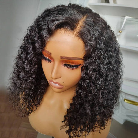 Deep Wave 13x4 Lace Front Wig 150% Density Human Hair Wig