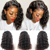 Body Wave Human Hair Short Bob 4x4 Lace Closure