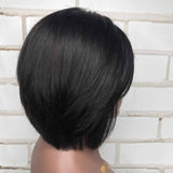 Affordable Glueless Wig Pixie Bob 13x4 Lace Front Wig 100% Human Hair