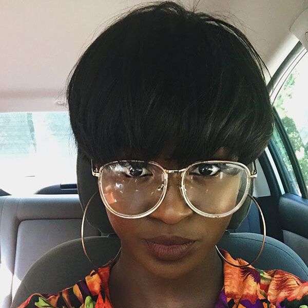 Human Hair Pixie Haircut Short Hair Lace Front Wig Human Hair