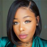 Straight Bob Wig 13X4 Lace Frontal Wig Human Hair Wigs