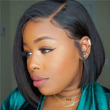 Straight Bob Wig 13X4 Lace Frontal Wig Human Hair Wigs
