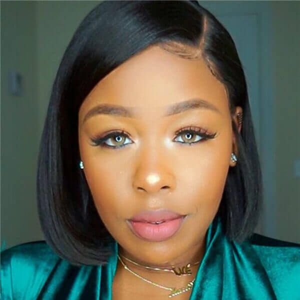 Straight Bob Wig 13X4 Lace Frontal Wig Human Hair Wigs