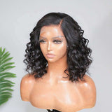 Gorgeous Big Curly Wig Invisible Swiss Lace 13X4 Frontal Lace Wig Human Hair
