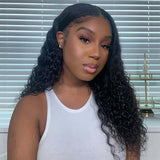 13x4 Lace Frontal Lace Wig Curly 100% Human Virgin Hair