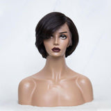 Short Bob Pixie Cut Hair Lace Front Wigs Human Hair Wigs