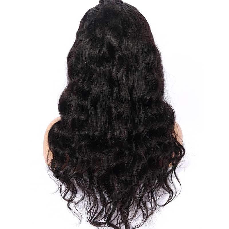 Affordable U Part Wig 150% Density Royal Wave Human Hair Wig